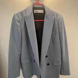 Zara women blue Blazer
